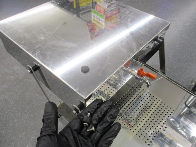 メーカー不明 ステンレス製キャンピングカー用手洗いBOX