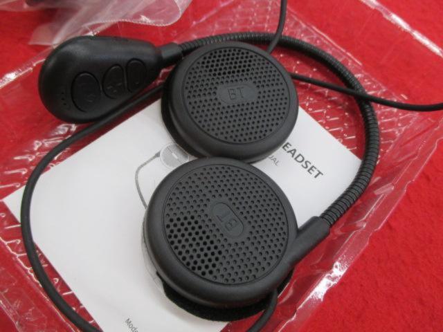 BT5.0 BT HELMET HEADSET モデルM5H (マイク付ワイヤレスヘッドホン)