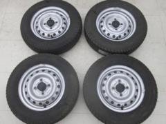 Subaru genuine parts
Genuine Daihatsu Subaru Sambar steel wheels + Yokohama Super
VAN
355