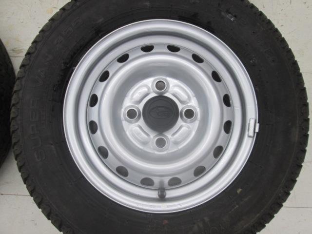 Subaru genuine parts
Genuine Daihatsu Subaru Sambar steel wheels + Yokohama Super
VAN
355