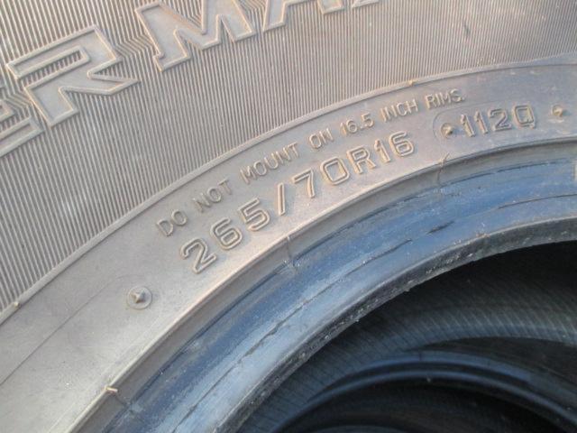 265/70R16 DUNLOP WINTERMAXX
SJ8