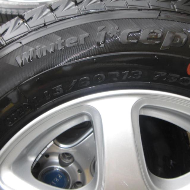 BRIDGESTONE FEID G6 +HANKOOK winter icept IZ 2 ※スタッドレスタイヤホイール4本セットの商品です