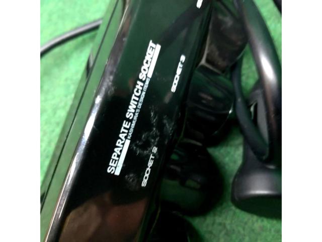 KASHIMURA 4連セパレートスイッチソケット