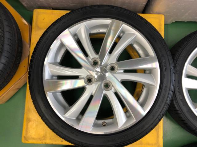 【ダイハツ純正】LA100S ムーヴ純正アルミホイール+【GOODYEAR】(グッドイヤー)LS2000HBⅡ