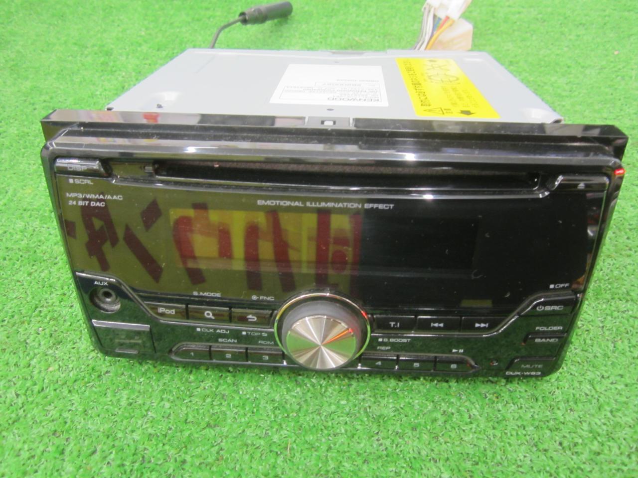 Daihatsu genuine
Made KENWOOD
CUK-W63