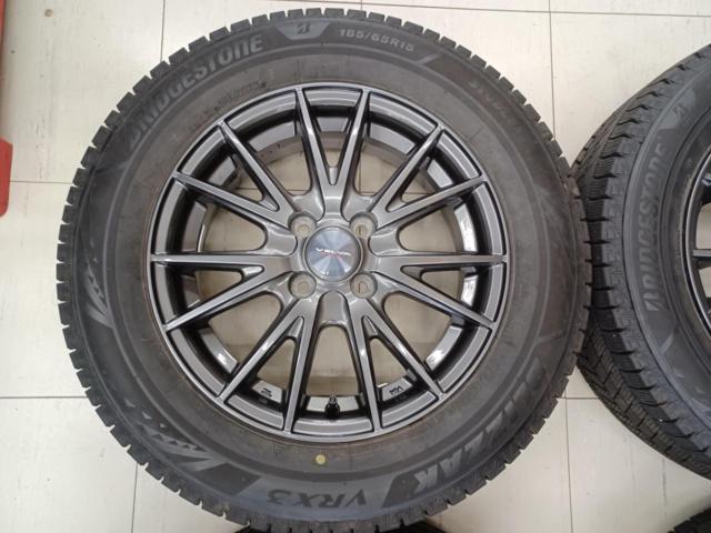 weds
VELVA
SPORT
+
BRIDGESTONE
VRX3
185 / 65R15