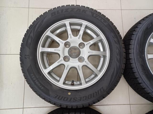 Quant 10スポーク+【BRIDGESTONE】VRX2  155/65R13