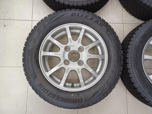 Quant 10スポーク+【BRIDGESTONE】VRX2  155/65R13