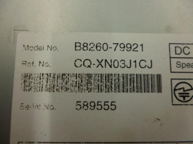 【日産純正】日産純正(NISSAN) B8260-79921 (CQ-XN03J1CJ))