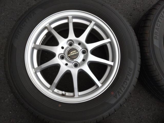 【A-TECH】SCHNEIDER  taX 5.5-15 + 【その他】PRACTIVA 185/65R15