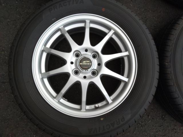【A-TECH】SCHNEIDER  taX 5.5-15 + 【その他】PRACTIVA 185/65R15