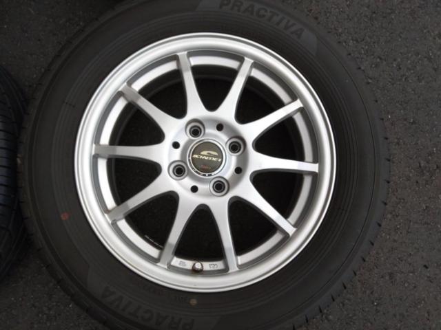 【A-TECH】SCHNEIDER  taX 5.5-15 + 【その他】PRACTIVA 185/65R15