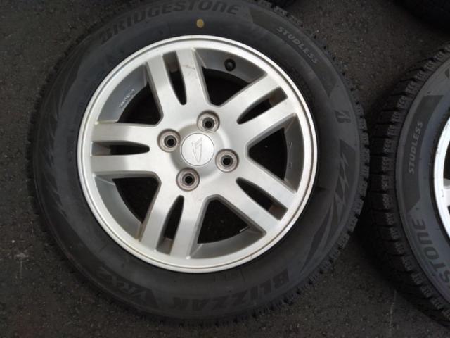 【ダイハツ純正】 ダイハツ + 【BRIDGESTONE】 BLIZZAK VRX2 165/65R14