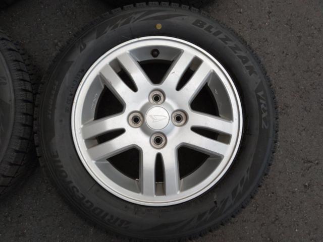 【ダイハツ純正】 ダイハツ + 【BRIDGESTONE】 BLIZZAK VRX2 165/65R14