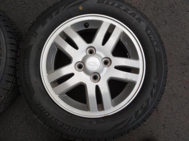 【ダイハツ純正】 ダイハツ + 【BRIDGESTONE】 BLIZZAK VRX2 165/65R14