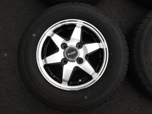 【HOT STUFF】Valette  ANKRAY 4.0-12 + DUNLOPENASAVE VAN01 145/80R12