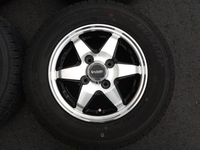 【HOT STUFF】Valette  ANKRAY 4.0-12 + DUNLOPENASAVE VAN01 145/80R12