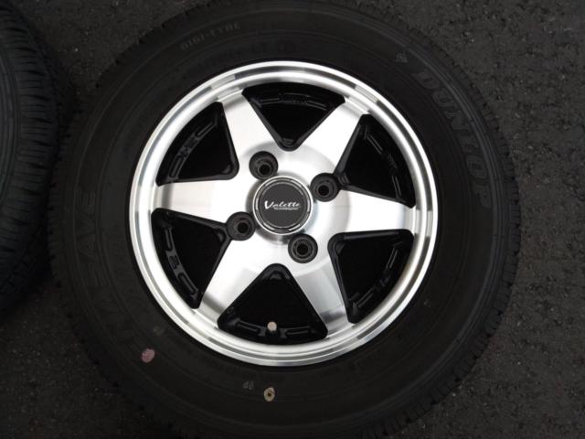 【HOT STUFF】Valette  ANKRAY 4.0-12 + DUNLOPENASAVE VAN01 145/80R12