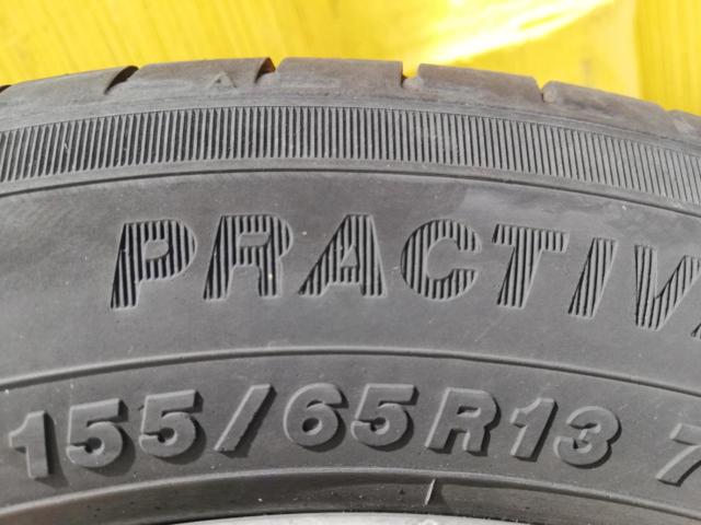 YellowHat PRACTIVA 155/65R13 2022年製造