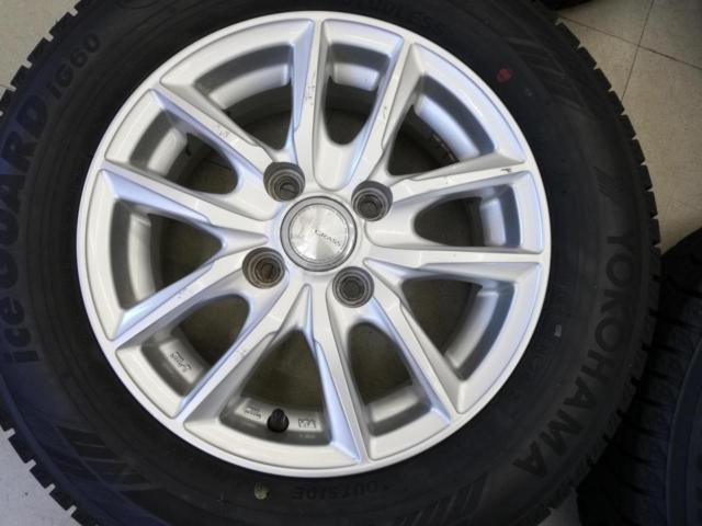 GRASS
Twin 5-spoke + YOKOHAMA
IG 60
155 / 80R13