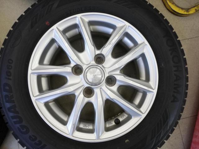 GRASS
Twin 5-spoke + YOKOHAMA
IG 60
155 / 80R13