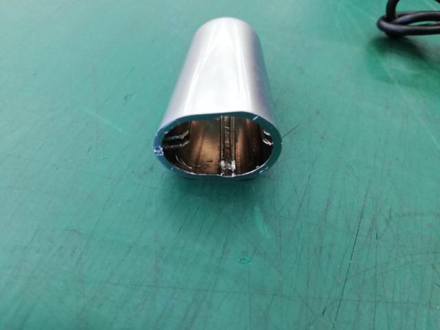 メーカー不明 LED機能付きクリスタルシフトノブ