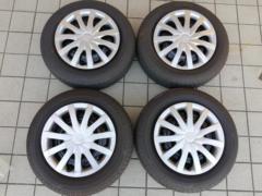 Daihatsu genuine
Mira e:S genuine steel wheels + BRIDGESTONE
Ecopia
EP150
155 / 70R13
