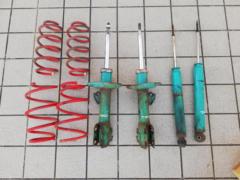 Toyota Genuine TRD
RS
Racing
Suspension kit
NCP131 Vitz
+
Unknown manufacturer lowering springs (modified)