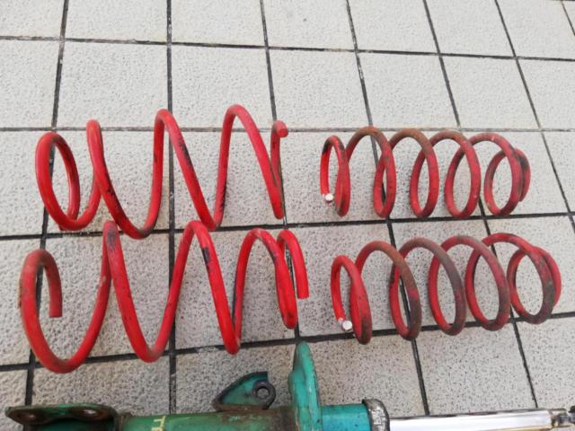 Toyota Genuine TRD
RS
Racing
Suspension kit
NCP131 Vitz
+
Unknown manufacturer lowering springs (modified)