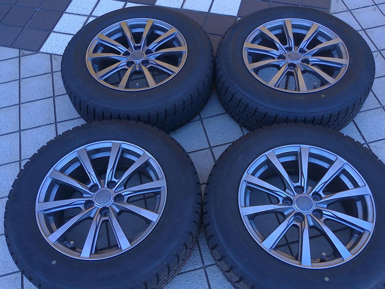 YOKOHAMA (Yokohama)
GRASS
+
BRIDGESTONE (Bridgestone)
ICEPARTNER 2