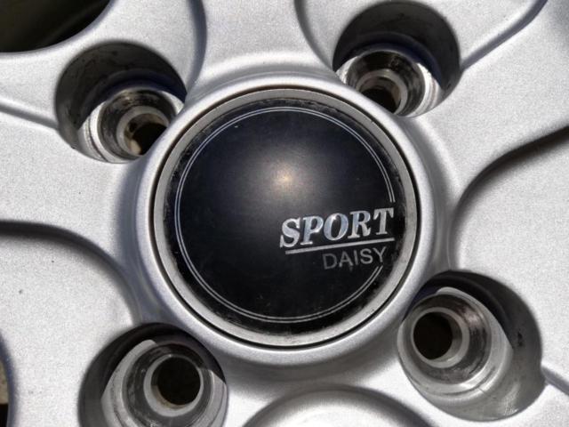SPORT DAISY スポークホイール + 【BRIDGESTONE】VRX3 155/65R14 2024年製造