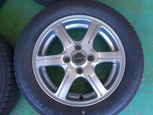 BRIDGESTONE(ブリヂストン) BALMINUM(バルミナ) GR6 (4HOLE)  + BRIDGESTONE(ブリヂストン) VRX3