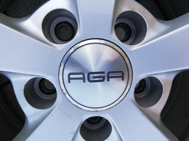 AGA 5本スポーク + DUNLOP WINTERMAXX WM03 215/65R16 2024年製造