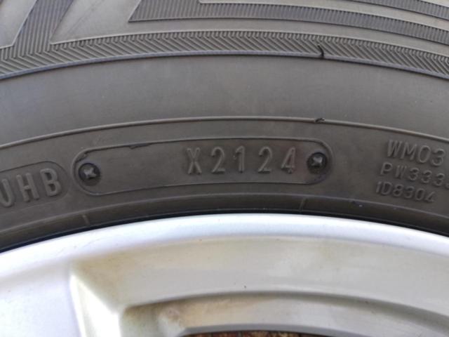 AGA 5本スポーク + DUNLOP WINTERMAXX WM03 215/65R16 2024年製造