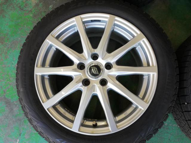 S 10本スポーク  + PIRELLI ICE ZERO ASIMMETRICO 205/55R17