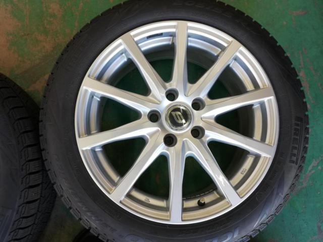 S 10本スポーク  + PIRELLI ICE ZERO ASIMMETRICO 205/55R17