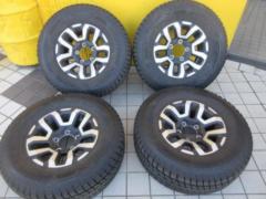 【トヨタ純正】TOYOTA 70系ランドクルーザー 再復刻版純正ホイール +【BRIDGESTONE】DM-V3