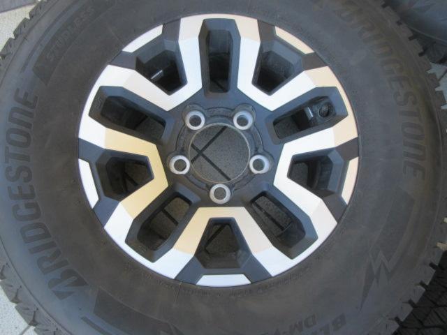 【トヨタ純正】TOYOTA 70系ランドクルーザー 再復刻版純正ホイール +【BRIDGESTONE】DM-V3