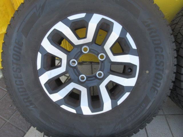 【トヨタ純正】TOYOTA 70系ランドクルーザー 再復刻版純正ホイール +【BRIDGESTONE】DM-V3