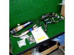 Unused item R’s
Gears Real Specifications
Titanium full exhaust
Titanium drag Blue
GSX-S1000