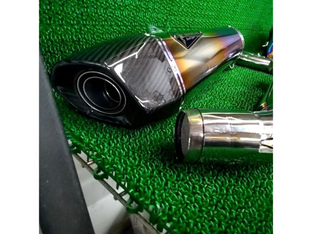 ★未使用品★【R’s gear】リアルスペック チタンフルエキゾースト チタンドラッグブルー GSX-S1000