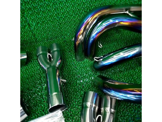 ★未使用品★【R’s gear】リアルスペック チタンフルエキゾースト チタンドラッグブルー GSX-S1000