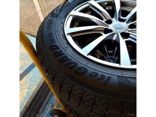 GRASS 10本スポークホイール+YOKOHAMA iceGUARD iG70