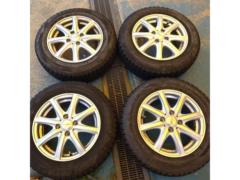 【DUNLOP】 MACBES MB8スポークホイール+【DUNLOP】WINTERMAXX WM02 165/70R14 2021年製造 使い切りスタッドレスセット!