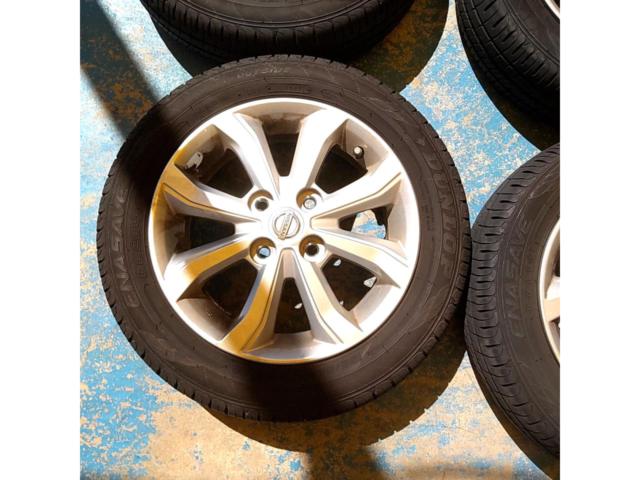 【日産純正】 NISSAN デイズルークス純正ホイール+【DUNLOP】ENASAVE EC204