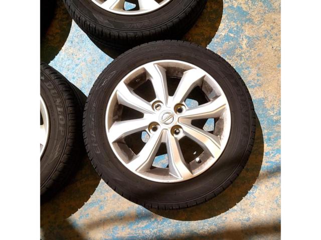 【日産純正】 NISSAN デイズルークス純正ホイール+【DUNLOP】ENASAVE EC204