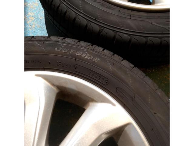 【日産純正】 NISSAN デイズルークス純正ホイール+【DUNLOP】ENASAVE EC204
