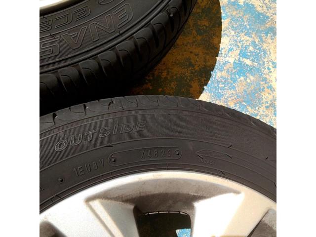 【日産純正】 NISSAN デイズルークス純正ホイール+【DUNLOP】ENASAVE EC204