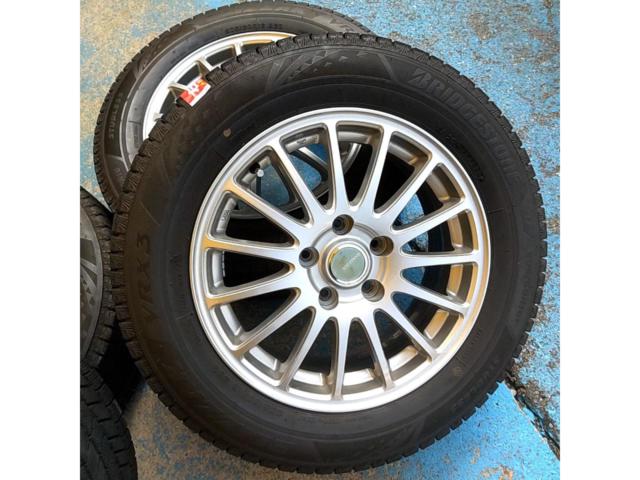 BRIDGESTONE ECOFORME スポークホイール+【BRIDGESTONE】BLIZZAK VRX3