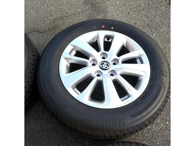 【トヨタ純正】TOYOTA  ヤリスクロス/Gグレード純正ホイール+BRIDGESTONE TURANZA T005A